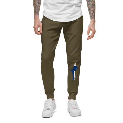 Michigan Upper Peninsula Sweatpants (w/ UP Finland Flag Outline)