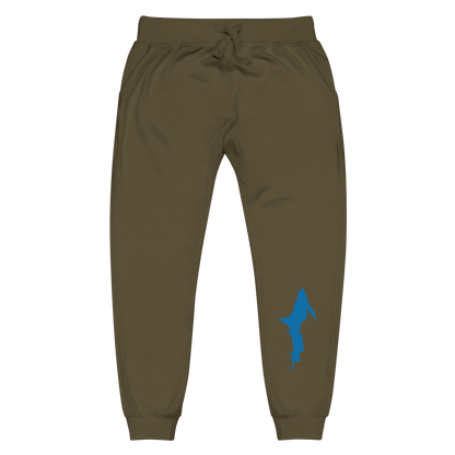 Michigan Upper Peninsula Sweatpants (w/ Azure UP Outline)