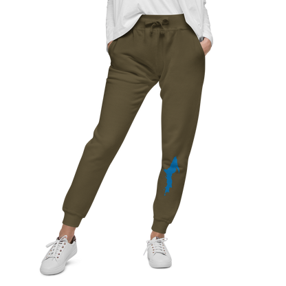 Michigan Upper Peninsula Sweatpants (w/ Azure UP Outline)