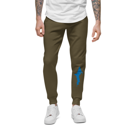 Michigan Upper Peninsula Sweatpants (w/ Azure UP Outline)