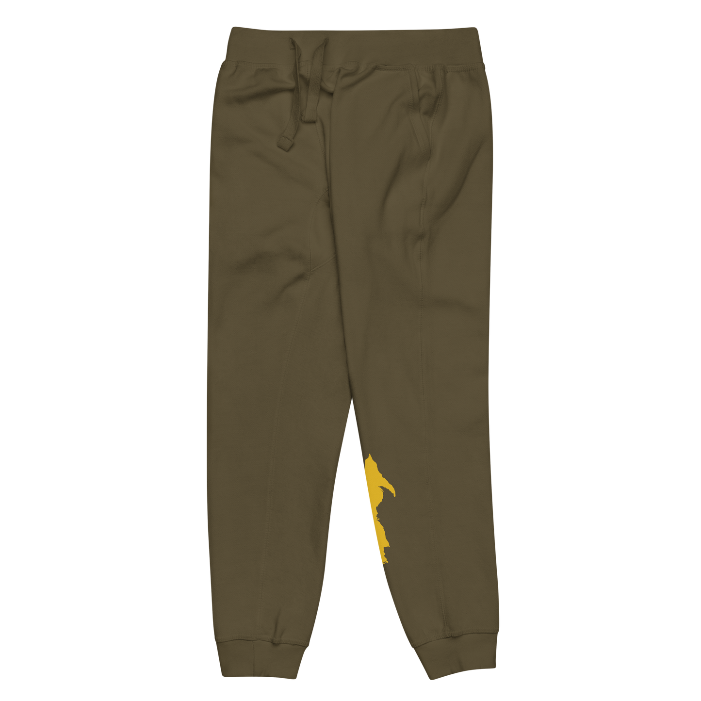 Michigan Upper Peninsula Sweatpants (w/ Gold UP Outline)