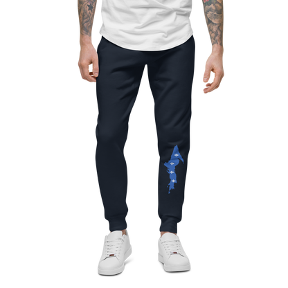 Michigan Upper Peninsula Sweatpants (w/ UP Quebec Flag Outline)