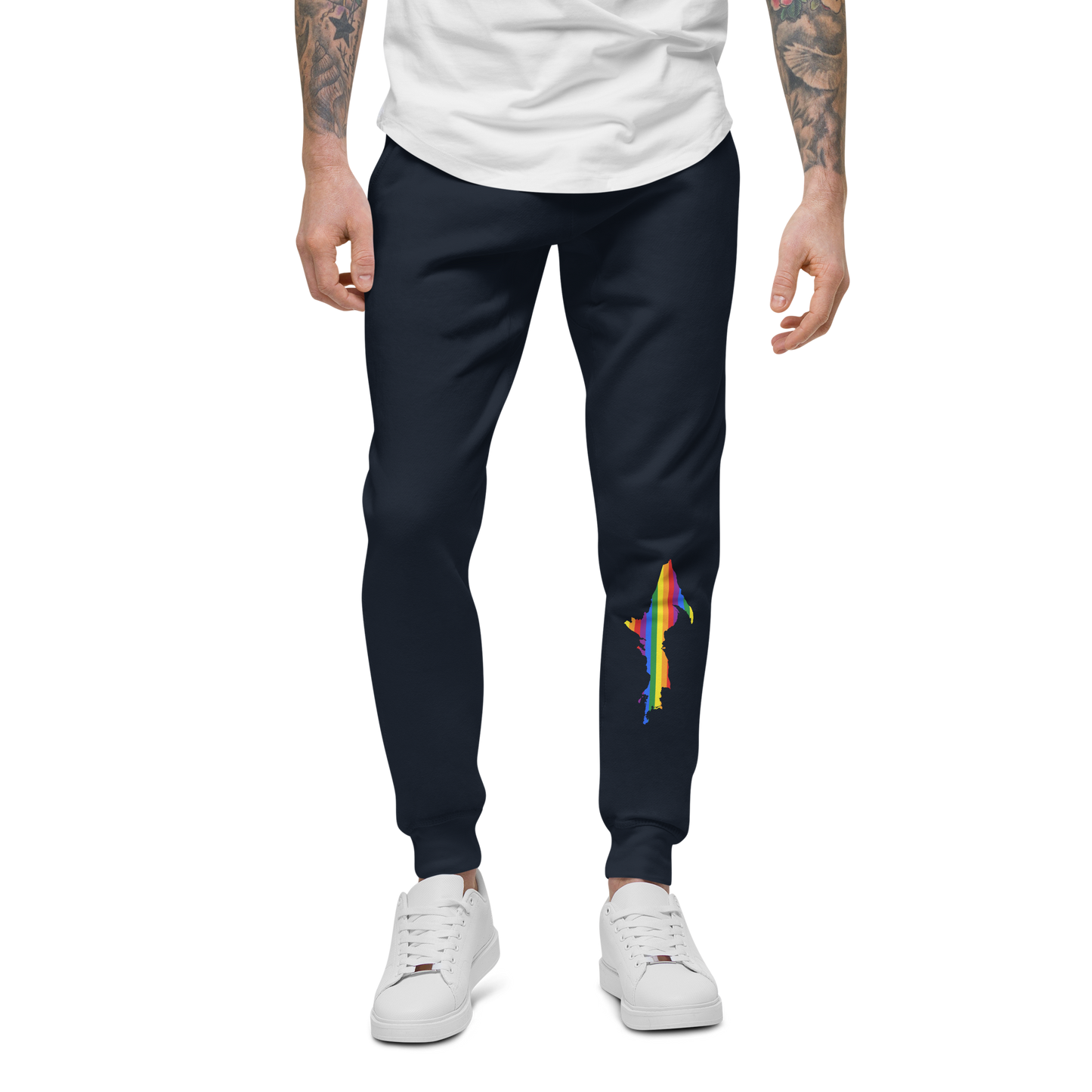 Michigan Upper Peninsula Sweatpants (w/ UP Pride Flag Outline)