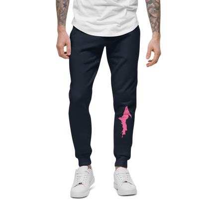 Michigan Upper Peninsula Sweatpants (w/ Pink UP Outline)