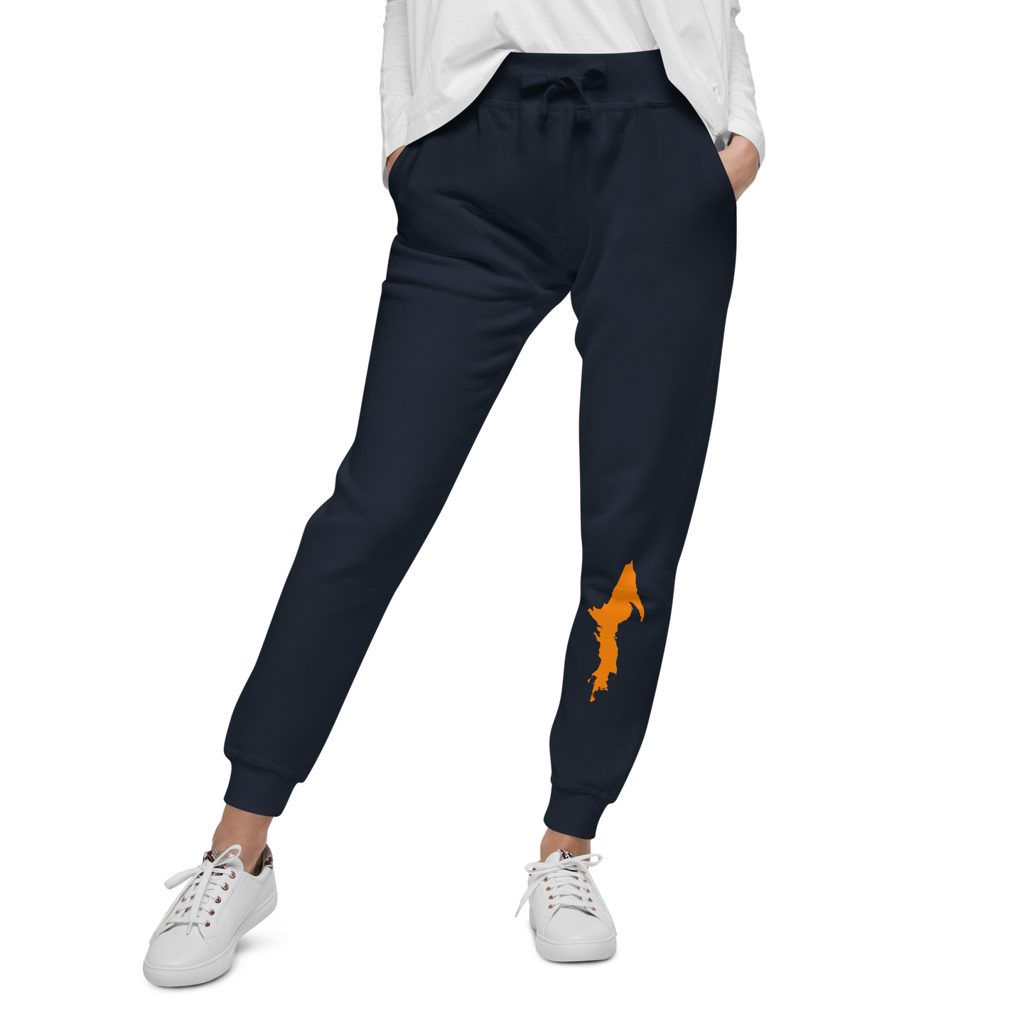 Michigan Upper Peninsula Sweatpants (w/ Orange UP Outline)