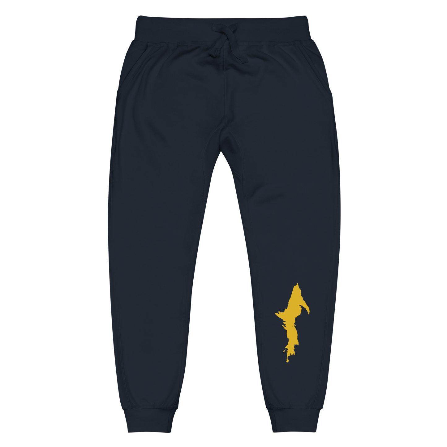 Michigan Upper Peninsula Sweatpants (w/ Gold UP Outline)