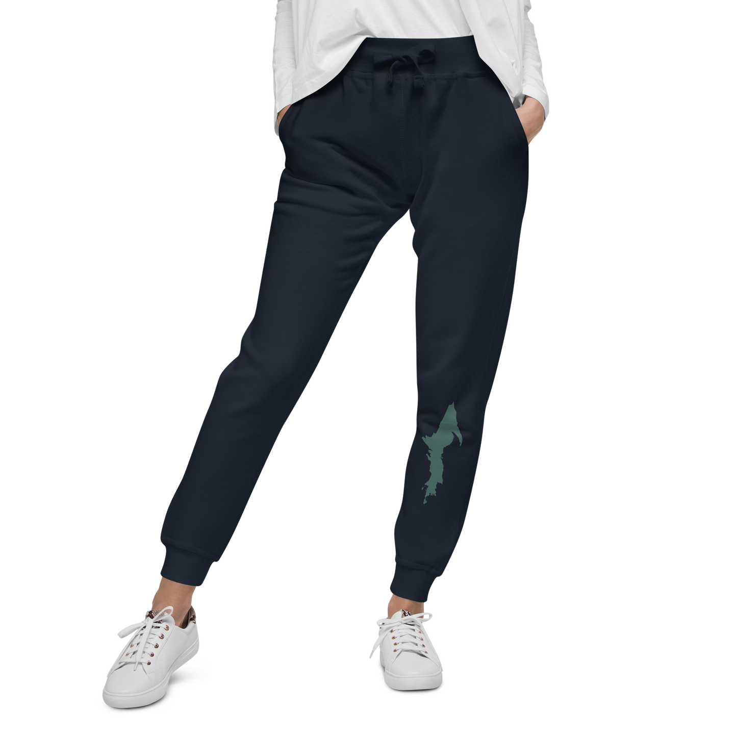 Michigan Upper Peninsula Sweatpants (w/ Green UP Outline)