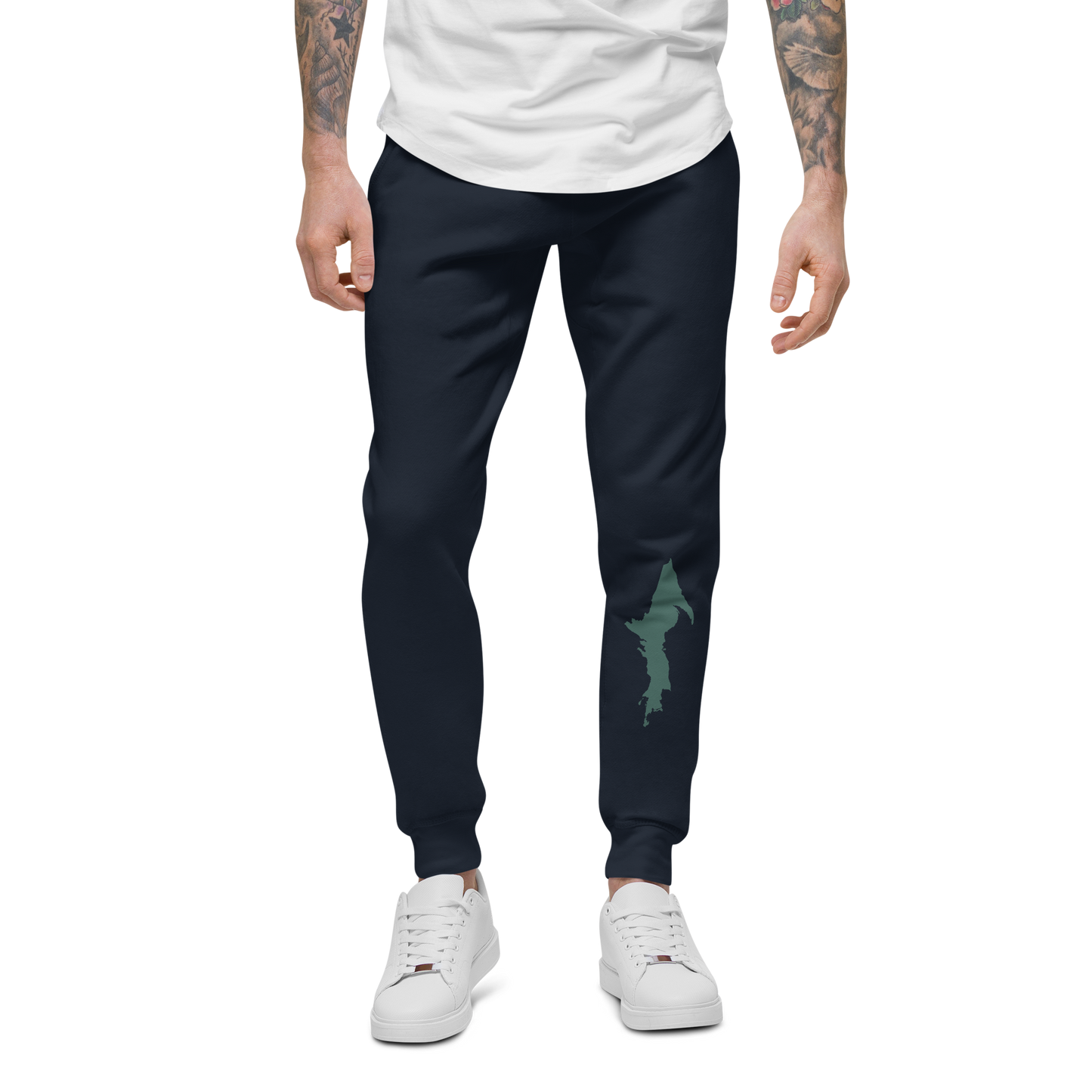 Michigan Upper Peninsula Sweatpants (w/ Green UP Outline)