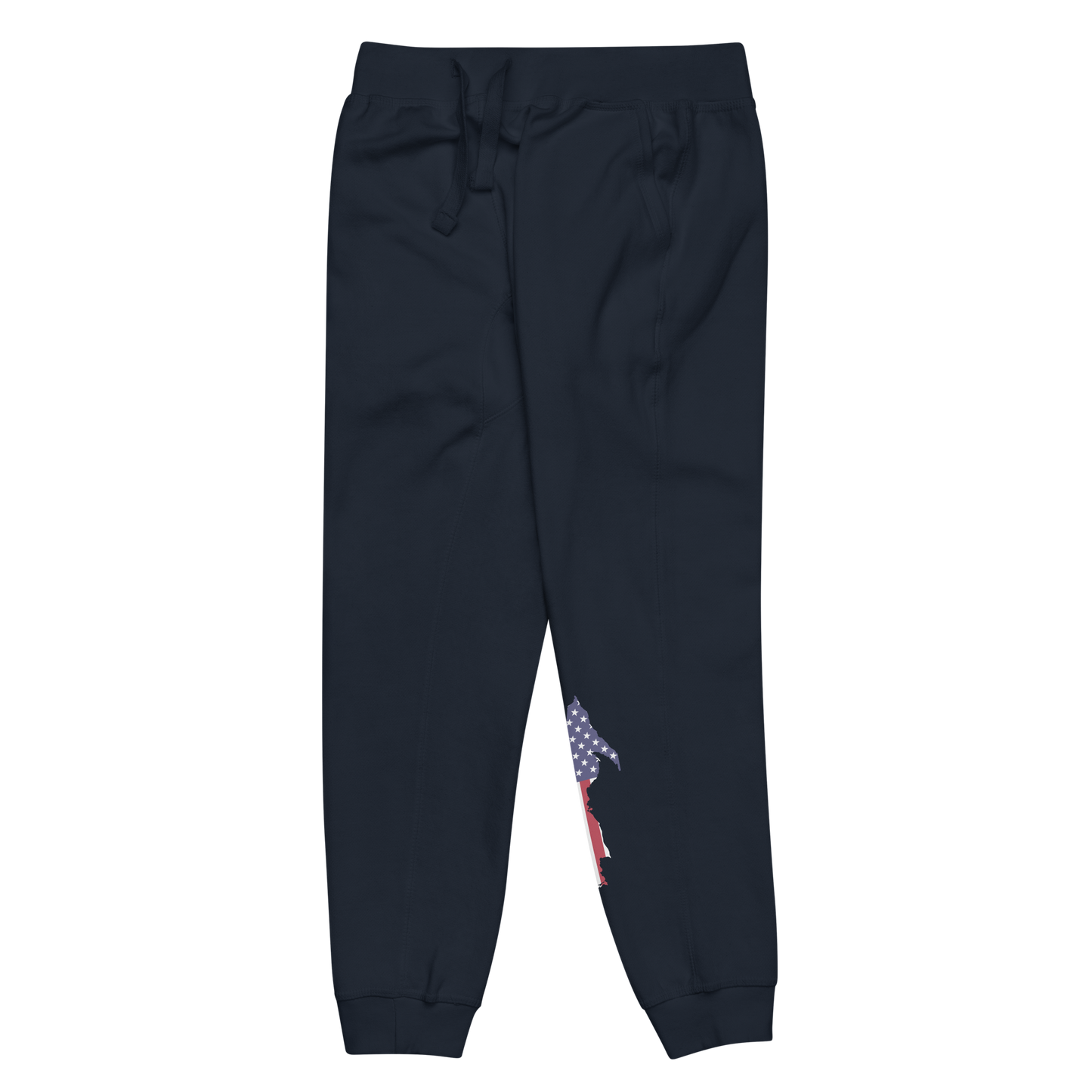 Michigan Upper Peninsula Sweatpants (w/ MI USA Flag Outline)