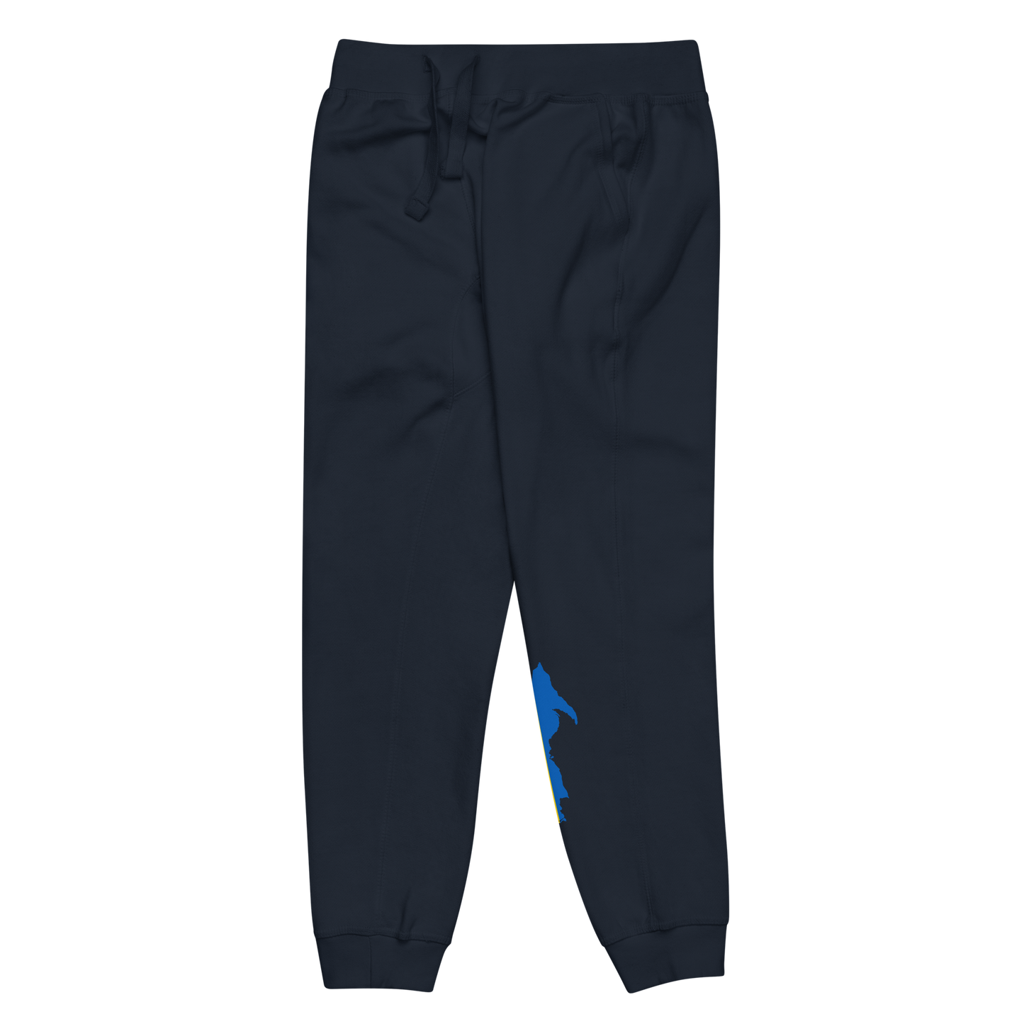 Michigan Upper Peninsula Sweatpants (w/ UP Ukraine Flag Outline)