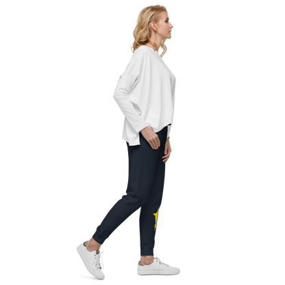 Michigan Upper Peninsula Sweatpants (w/ UP Ukraine Flag Outline)