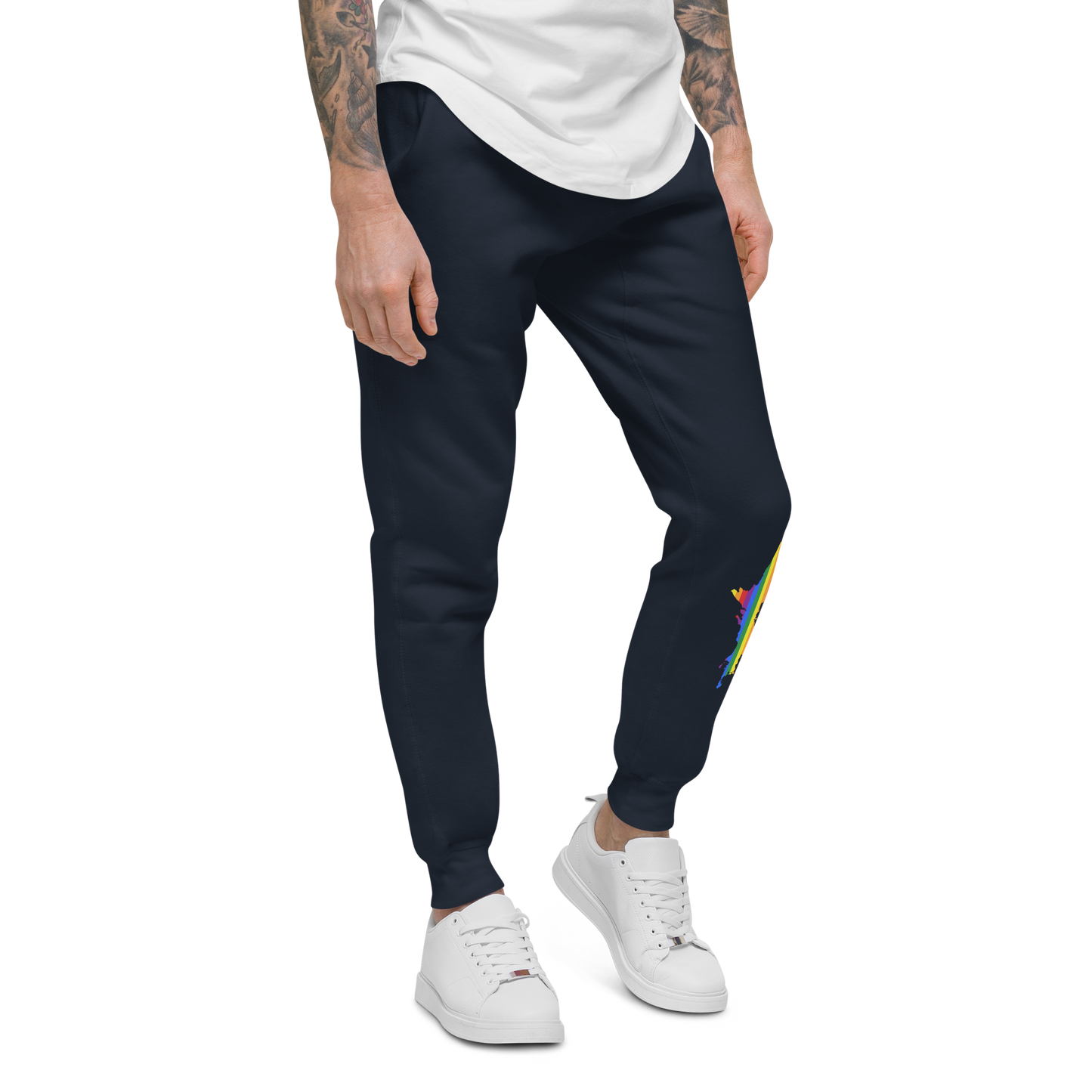 Michigan Upper Peninsula Sweatpants (w/ UP Pride Flag Outline)