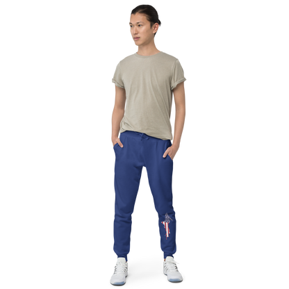 Michigan Upper Peninsula Sweatpants (w/ MI USA Flag Outline)