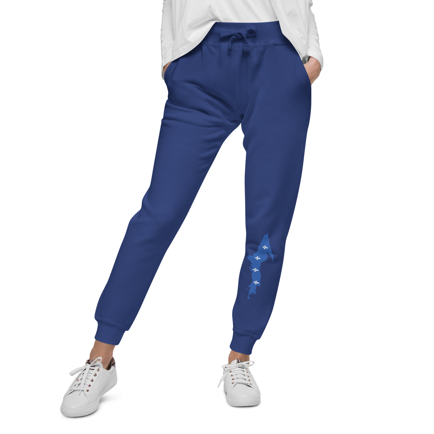 Michigan Upper Peninsula Sweatpants (w/ UP Quebec Flag Outline)