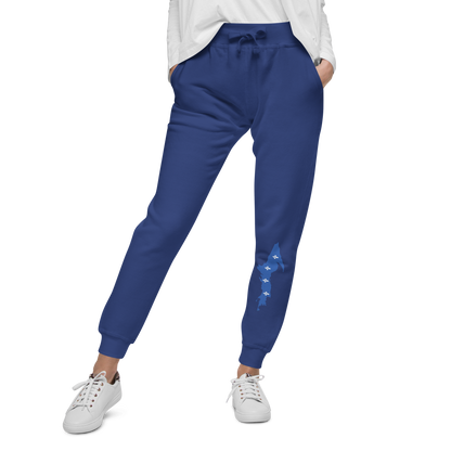 Michigan Upper Peninsula Sweatpants (w/ UP Quebec Flag Outline)