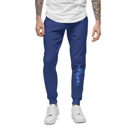 Michigan Upper Peninsula Sweatpants (w/ UP Quebec Flag Outline)