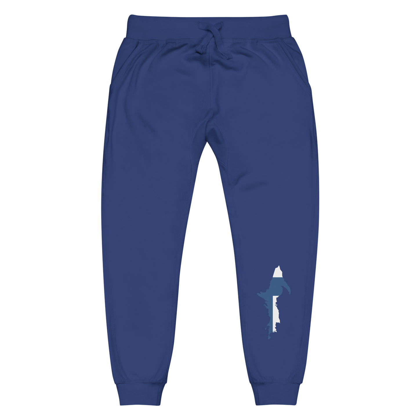 Michigan Upper Peninsula Sweatpants (w/ UP Finland Flag Outline)