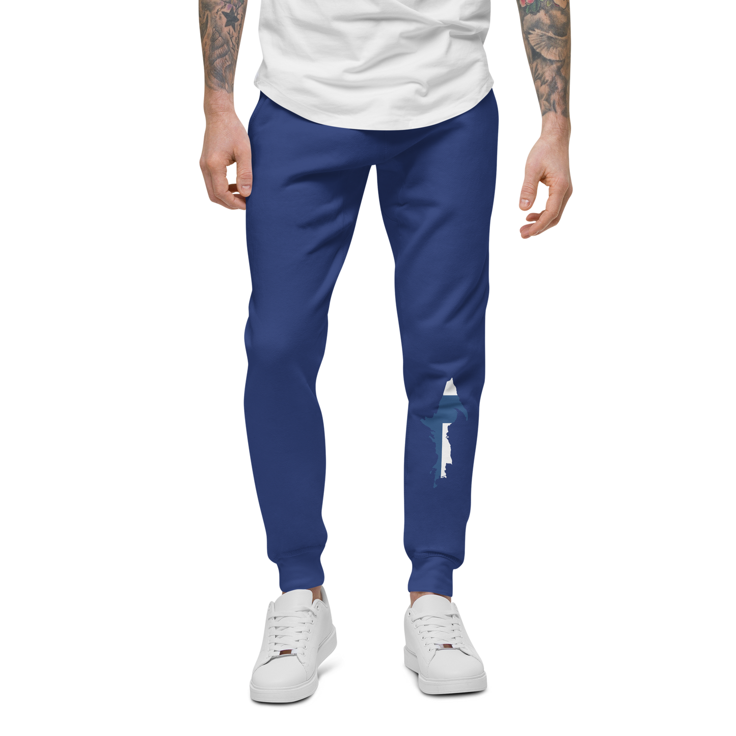 Michigan Upper Peninsula Sweatpants (w/ UP Finland Flag Outline)