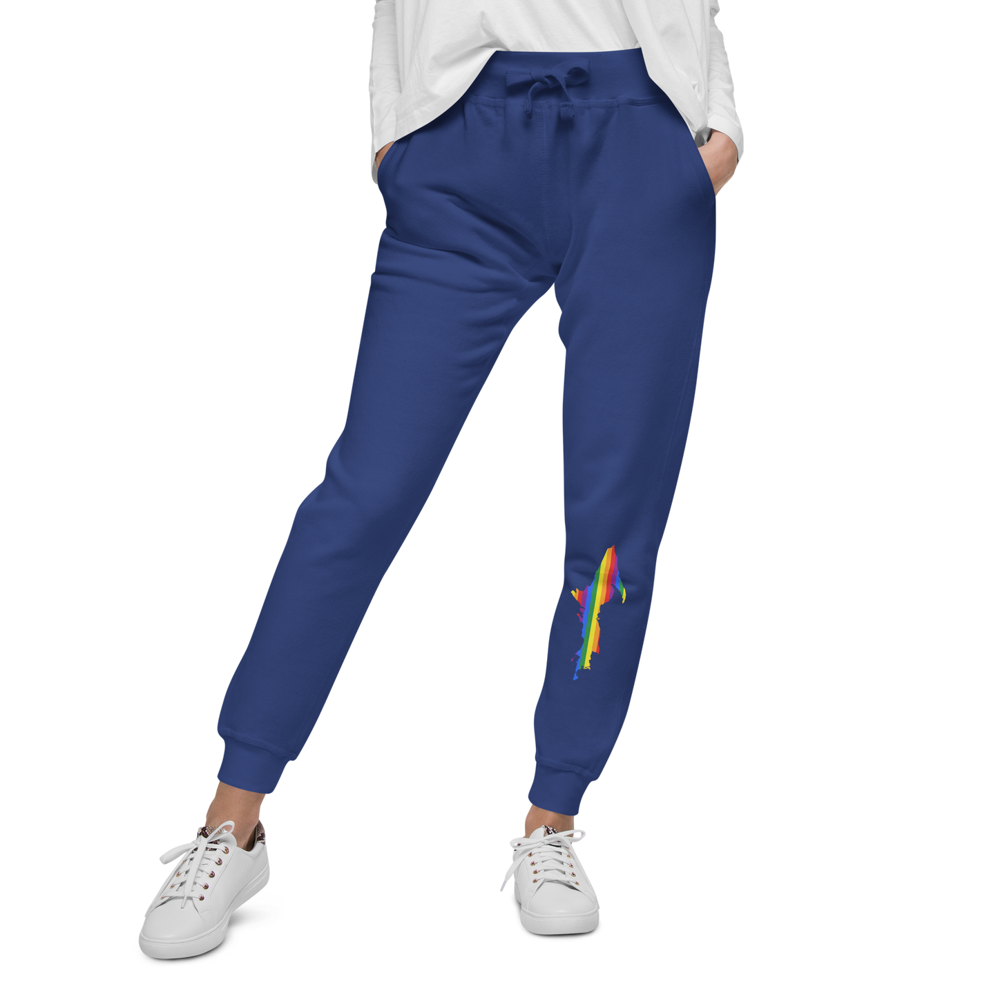 Michigan Upper Peninsula Sweatpants (w/ UP Pride Flag Outline)