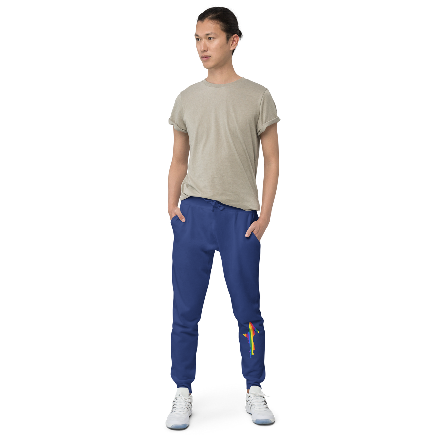 Michigan Upper Peninsula Sweatpants (w/ UP Pride Flag Outline)