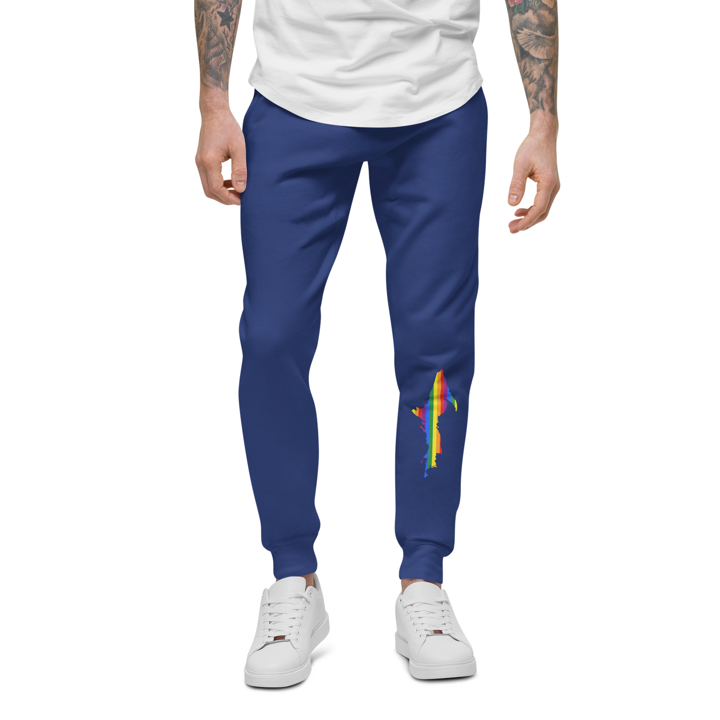 Michigan Upper Peninsula Sweatpants (w/ UP Pride Flag Outline)