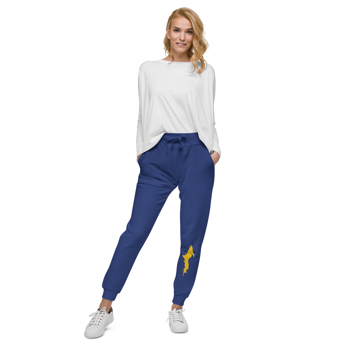 Michigan Upper Peninsula Sweatpants (w/ Gold UP Outline)