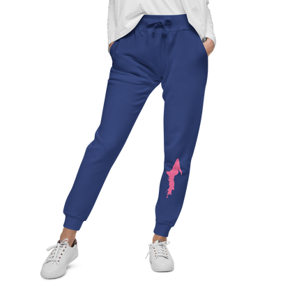 Michigan Upper Peninsula Sweatpants (w/ Pink UP Outline)