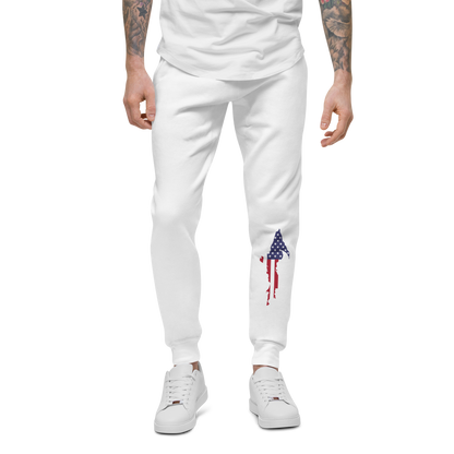 Michigan Upper Peninsula Sweatpants (w/ MI USA Flag Outline)