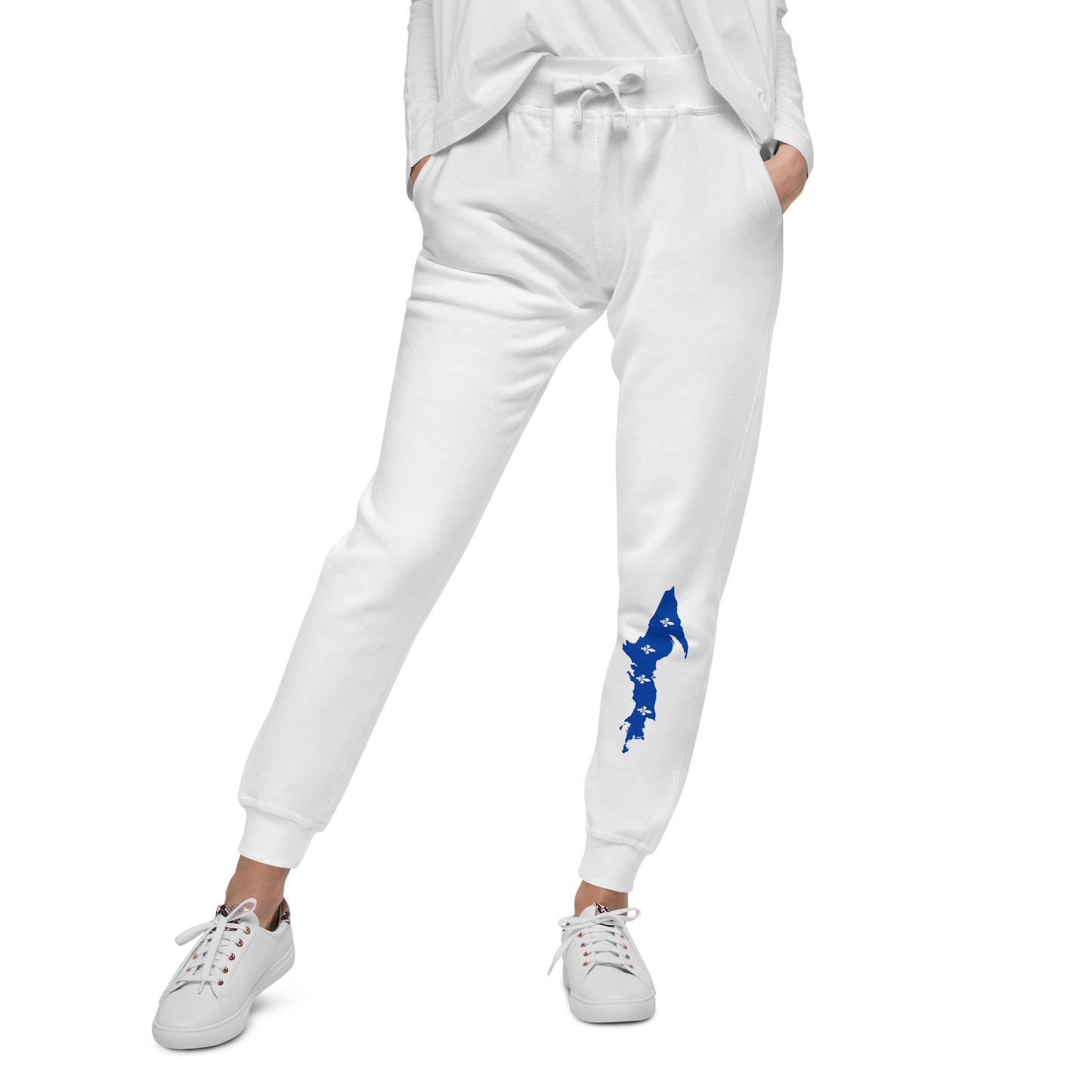 Michigan Upper Peninsula Sweatpants (w/ UP Quebec Flag Outline)