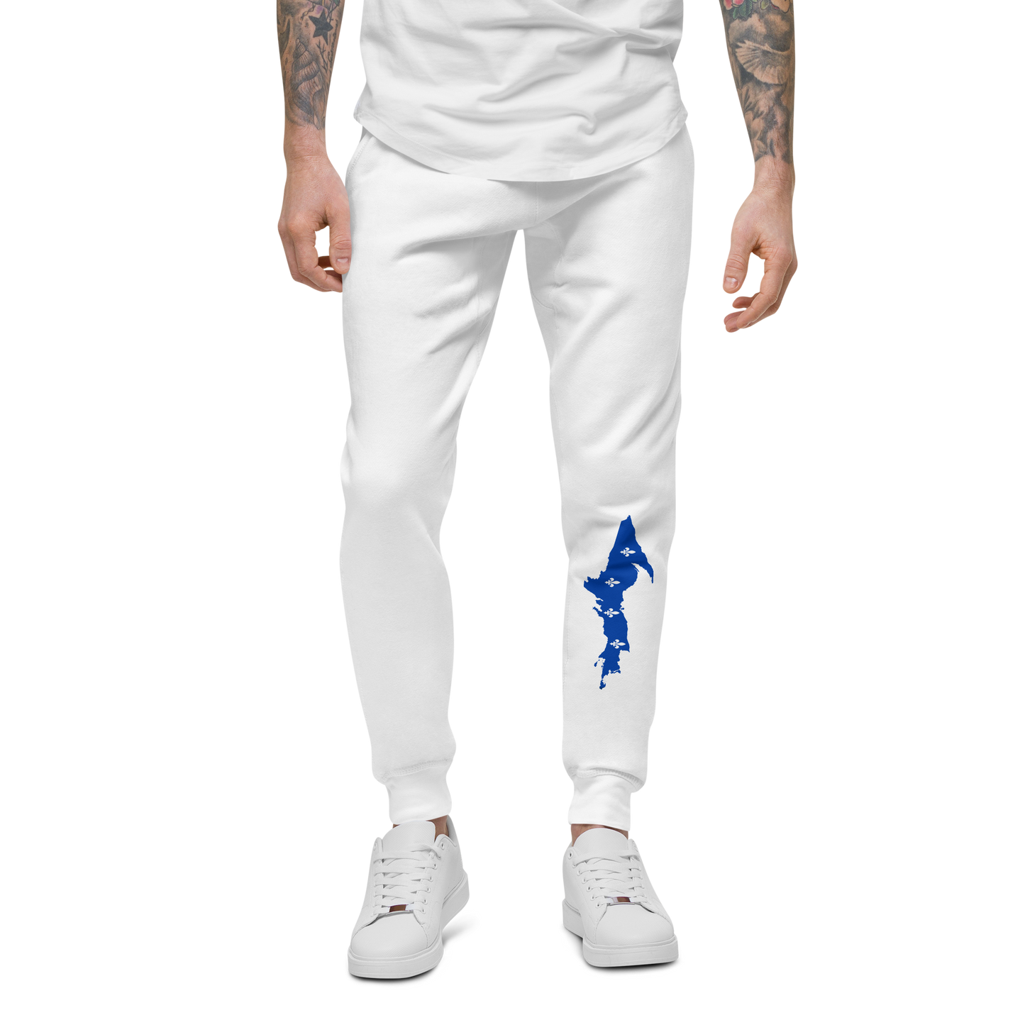 Michigan Upper Peninsula Sweatpants (w/ UP Quebec Flag Outline)