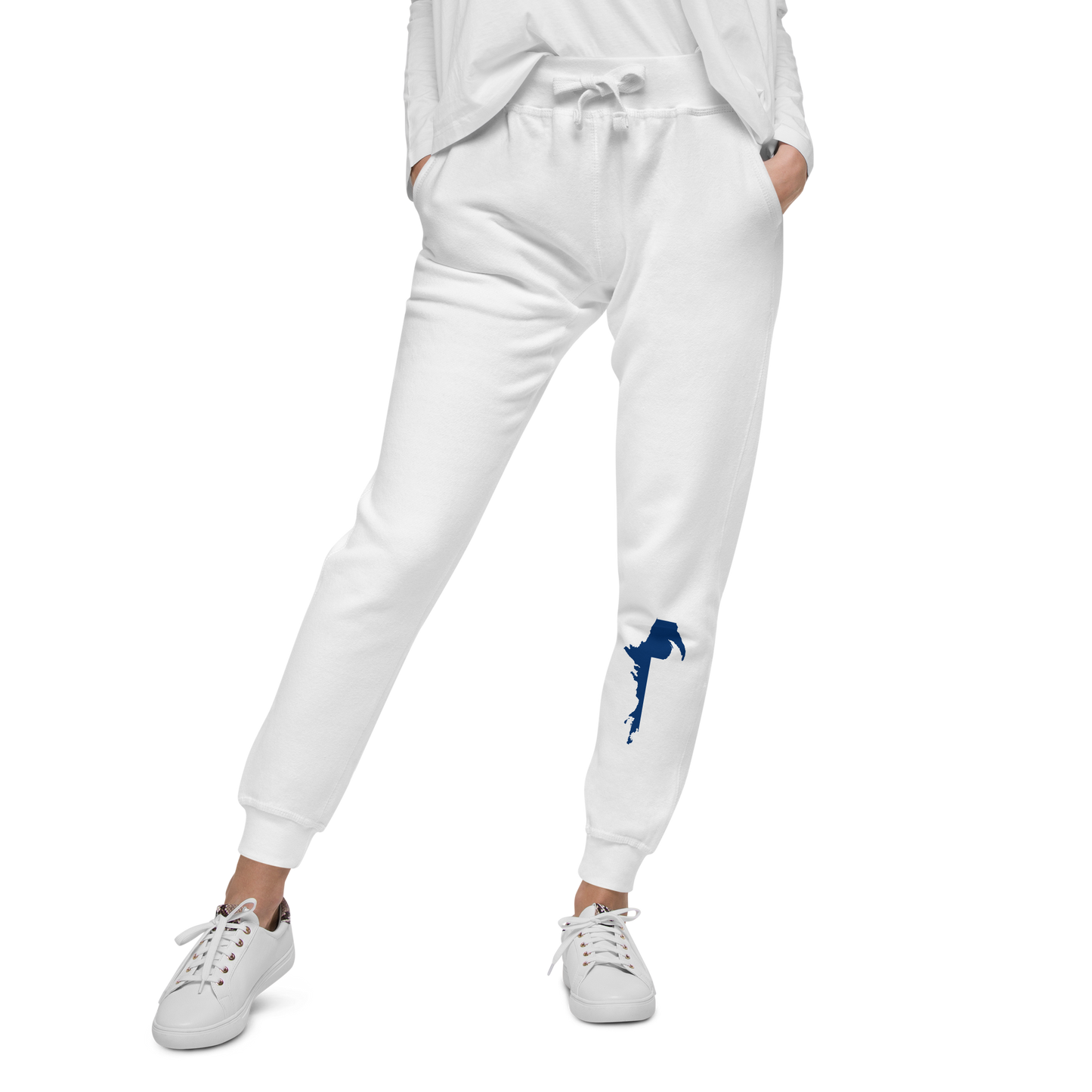 Michigan Upper Peninsula Sweatpants (w/ UP Finland Flag Outline)