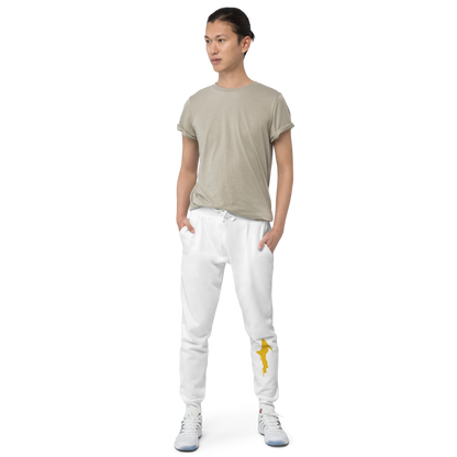 Michigan Upper Peninsula Sweatpants (w/ Gold UP Outline)