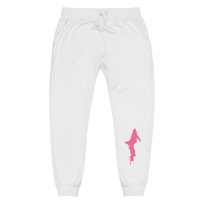 Michigan Upper Peninsula Sweatpants (w/ Pink UP Outline)