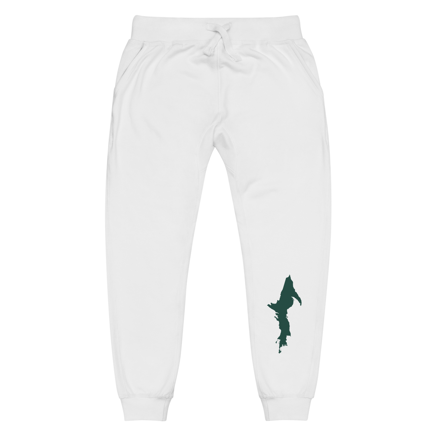 Michigan Upper Peninsula Sweatpants (w/ Green UP Outline)