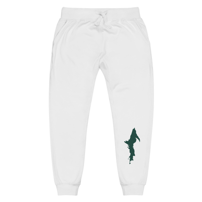 Michigan Upper Peninsula Sweatpants (w/ Green UP Outline)