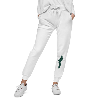 Michigan Upper Peninsula Sweatpants (w/ Green UP Outline)