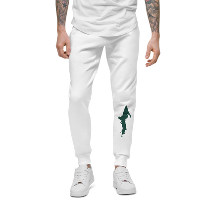 Michigan Upper Peninsula Sweatpants (w/ Green UP Outline)