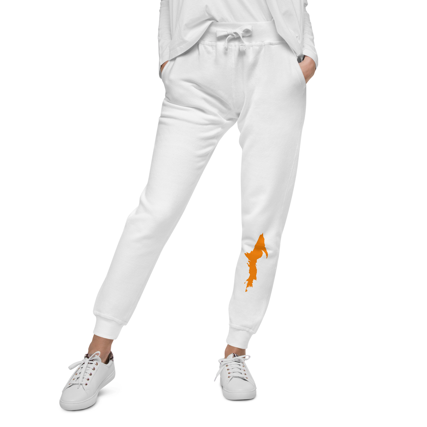 Michigan Upper Peninsula Sweatpants (w/ Orange UP Outline)