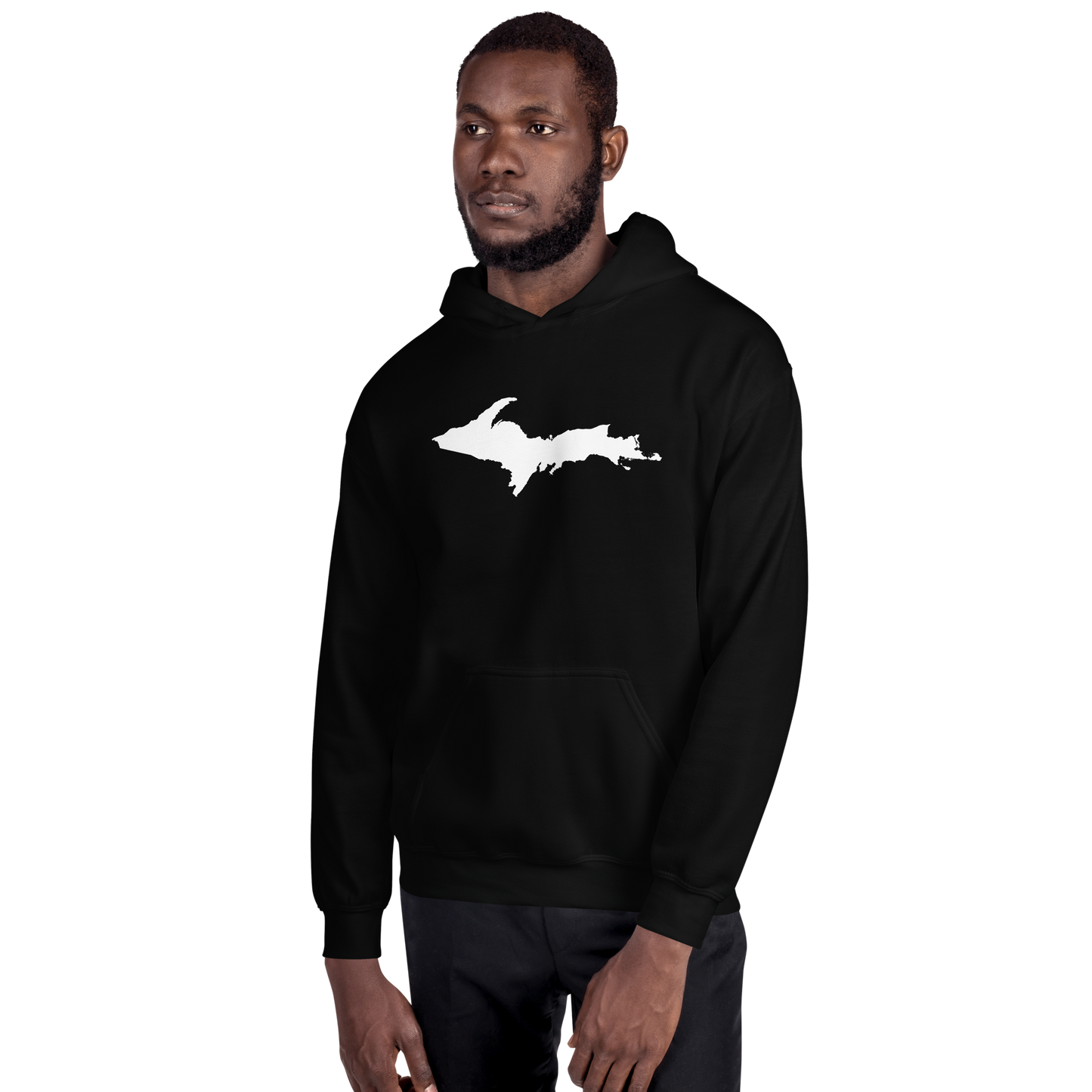 Michigan Upper Peninsula Hoodie (w/ UP Outline) | Unisex Standard