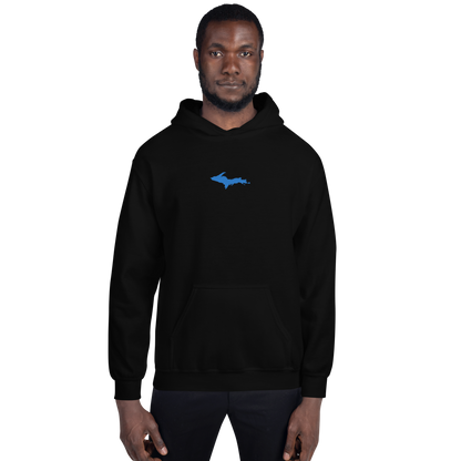 Michigan Upper Peninsula Hoodie (w/ Embroidered Azure UP Outline) | Unisex Standard