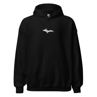 Michigan Upper Peninsula Hoodie (w/ Embroidered UP Outline) | Unisex Standard