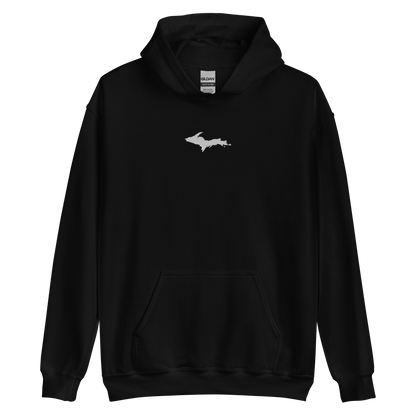 Michigan Upper Peninsula Hoodie (w/ Embroidered UP Outline) | Unisex Standard