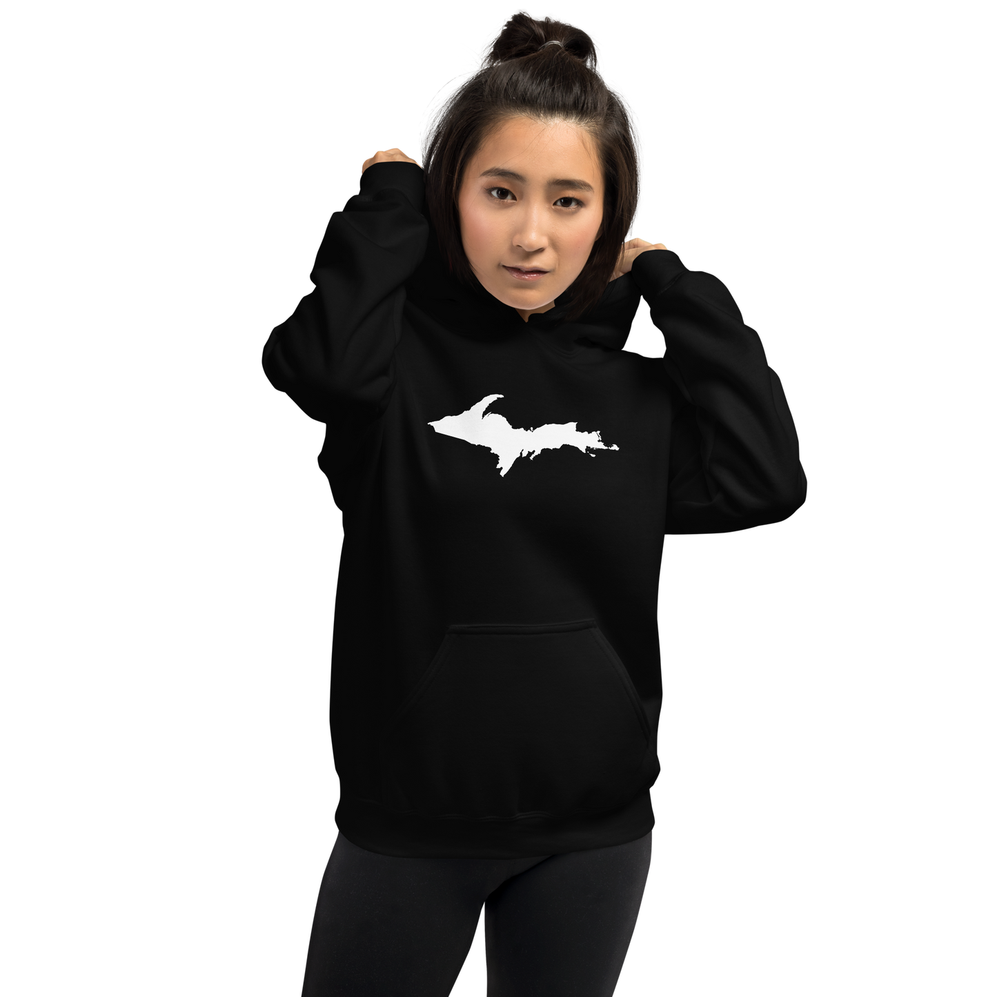 Michigan Upper Peninsula Hoodie (w/ UP Outline) | Unisex Standard