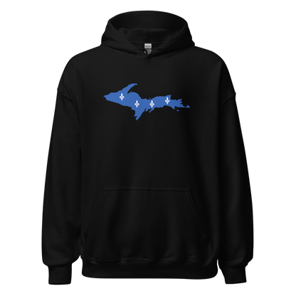 Michigan Upper Peninsula Hoodie (w/ UP Quebec Flag Outline) | Unisex Standard