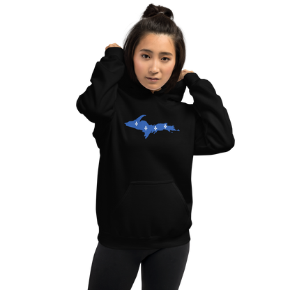 Michigan Upper Peninsula Hoodie (w/ UP Quebec Flag Outline) | Unisex Standard