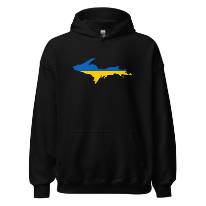 Michigan Upper Peninsula Hoodie (w/ UP Ukraine Outline) | Unisex Standard