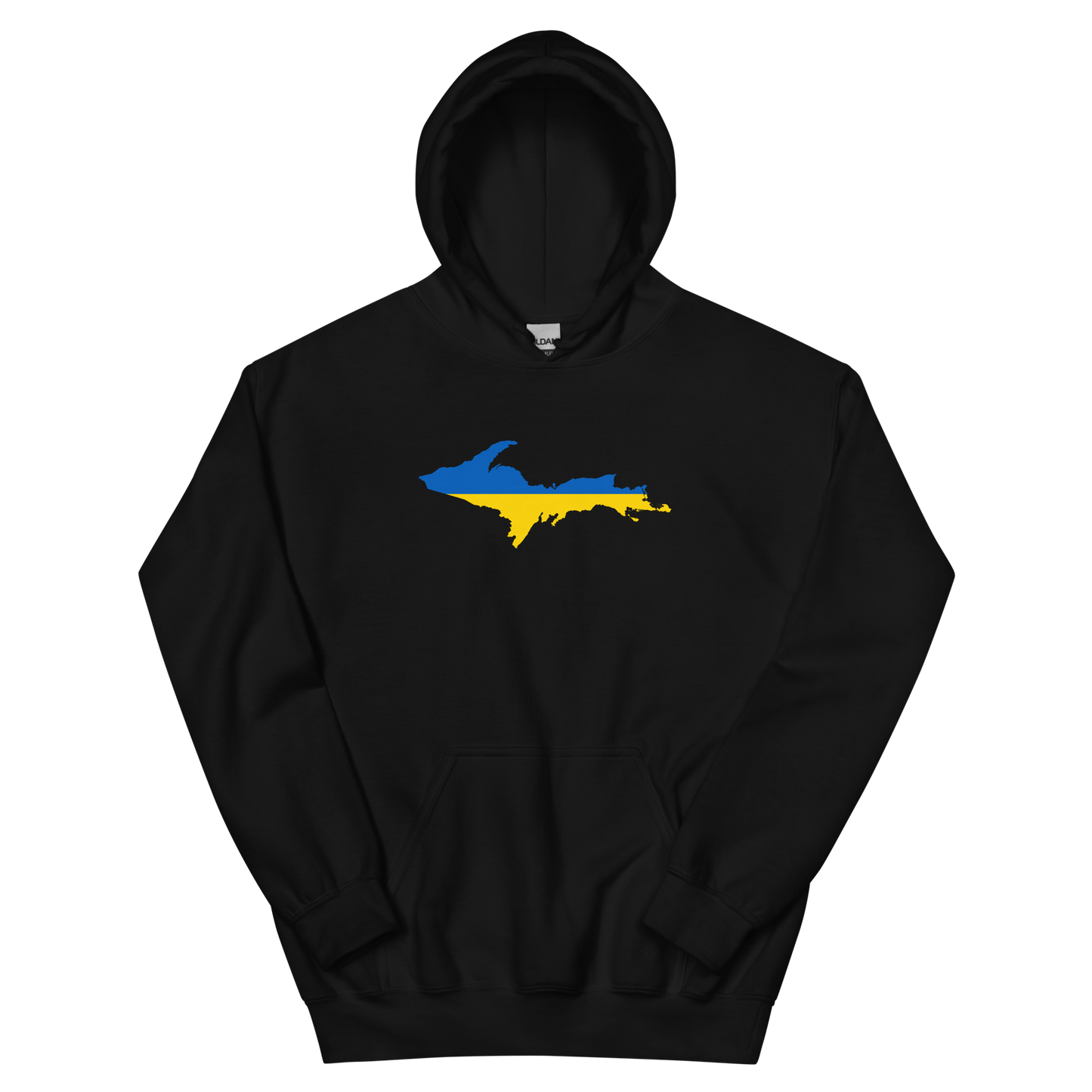 Michigan Upper Peninsula Hoodie (w/ UP Ukraine Outline) | Unisex Standard