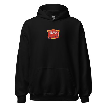 'Michigan Made' Hoodie (Potato Chip Parody) | Unisex Standard - Emb.