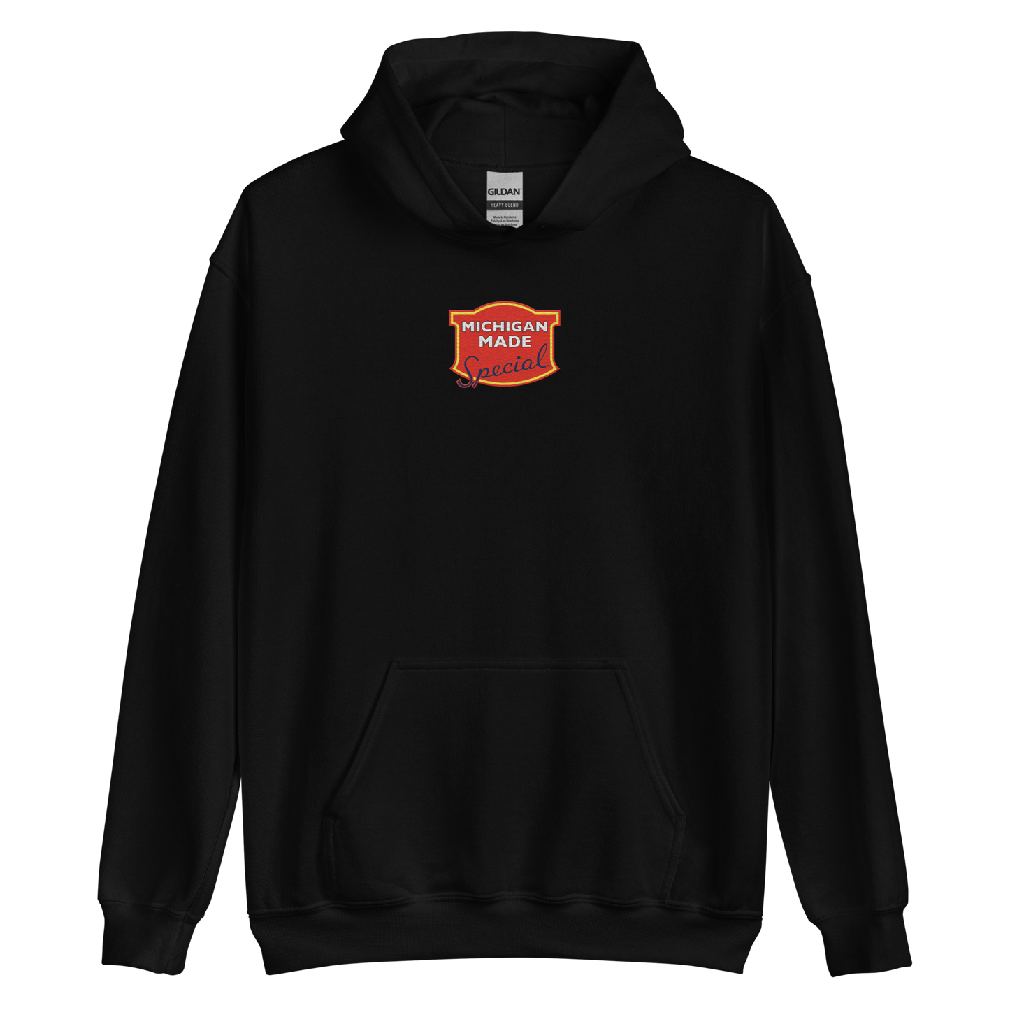 'Michigan Made' Hoodie (Potato Chip Parody) | Unisex Standard - Emb.