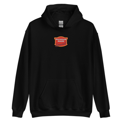 'Michigan Made' Hoodie (Potato Chip Parody) | Unisex Standard - Emb.